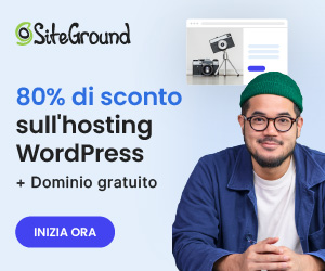 Ad - Hosting WordPress gestito di SiteGround - Potente, ma semplice da usare. Clicca per scoprire di più.